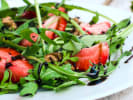 Cooking Class - New American Brunch: arugula and strawberries with balsamic