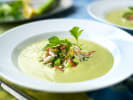 Cooking Class - Vegetarian Favorites of Asia: avocado soup with cucumber relish