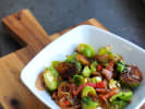 Cooking Class - Modern Friendsgiving Fare in Manhattan: bacon and brussels sprout salad