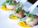 Cooking Class - Foolproof Party Appetizers in Toronto: bacon wrapped Halloumi
