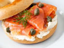 Cooking Class & Drag Queens - Bagel Brunch fit for Queens in Downtown Chicago: bagel with smoked salmon