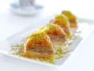 Cooking Class - Mediterranean-Puerto Rican Fare in Manhattan: baklava on a white dish