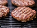 Grilling Class - Backyard Barbecue: beef patties on a grill