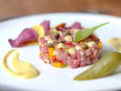 Cooking Class - Signature French Bistro Fare in Manhattan: beef steak tartare with cornichons
