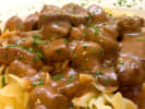 Cooking Class - The Five Mother Sauces: beef stroganoff with espagnole sauce