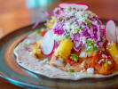 Team Building Cooking Class - Elevated Mexican Seafood Fare in Austin: beer battered and fried fish tacos with slaw