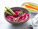 Cooking Class - Celebrating Women Menu: beetroot hummus