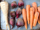 Cooking Class - ProvenÃ§al French Cuisine: beets carrots and parsnips