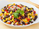 Cooking Class - Mexico Meets Caribbean Cooking: black bean and corn salad