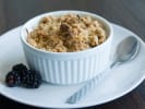 Cooking Class - Gourmet New American in Las Vegas: blackberry and peach cobbler