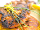 Cooking Class - Creole Classics on the Bayou in DC: blackened salmon