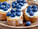 Cooking Class - French-West Coast Fare: blueberry and brie cheese crostini