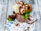 Online Mixology Class - Scary Good Horror Film-Inspired Cocktails: bourbon and pumpkin spice cocktail with ice cream