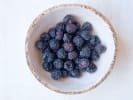 Online Baking Class - Classic Linzer Torte: bowl of blackberries