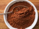Online Mixology Class - Warming Cocktails 101: bowl of cocoa powder
