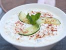 Online Cooking Class - Gourmet Charcuterie Board in Downtown Toronto: bowl of tzatziki dip