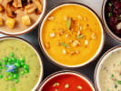 Team Building Cooking Class - Soup or Chili Cook-Off in Downtown Chicago: bowls of soup