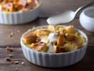 Cooking Class - Gourmet Cajun and Creole Cuisine in San Francisco: bread pudding with rum sauce