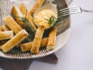 Cooking Class - French and Italian Bread Making in San Jose: breadsticks with garlic sauce