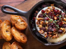 Cooking Class - A Modern Friendsgiving Feast: brie and cranberry dip with crostini