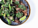 Cooking Class - Bold Flavors of Latin America in Baltimore: broccoli and steak