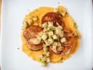 Cooking Class - Gourmet Shellfish Dinner: brown butter scallops with butternut squash puree