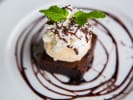 Cooking Class - Homemade Baking Favorites - Family Fun in Downtown Dallas: brownie with ice cream