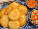 Cooking Class - Latin American Brunch in Washington, D.C.: brunch spread with fresh baked arepas
