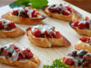 Team Building Cooking Class - Handpicked Italian Favorites in The Bronx: bruschetta with parmesan cheese