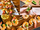Cooking Class - Tapas de Tejas: brussels sprouts, making jalapeno poppers, and shrimp skewers