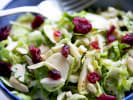Cooking Class - Seasonal Comfort Home Cooking: brussels sprouts salad with cranberries