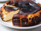 Team Building Cooking Class - Unforgettable Spanish Feast in Toronto: burnt basque  cake with single slice out
