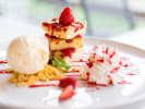 Cooking Class - Vegetables a la FranÃ§aise in San Jose: butter cake with strawberries