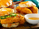 Cooking Class - Brunch With a Crunch: buttermilk biscuits with honey and fried chicken
