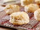 Cooking Class - Beginner Bread Baking in Downtown Dallas: buttermilk biscuits on a cooling tray