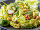 Cooking Class - Modern Plant-Based Favorites in Santa Monica: caesar salad with chickpeas