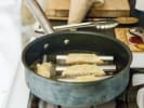 Cooking Class - Classic Italian Desserts: cannoli frying in pan