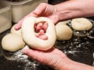Cooking Class - Homemade Bagel Workshop in Manhattan: canvas of two birds in a tree