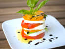 Cooking Class - A Culinary Tour of Italy: caprese salad with balsamic drizzle