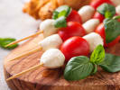 Cooking Class - Kids' Pizza Party: caprese skewers