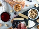 Virtual Wine Tasting + Wine Tasting - How to Build a Charcuterie Board: charcuterie board and wine
