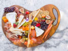 Online Cooking Class - Bountiful Charcuterie Boards: charcuterie board with edible flowers