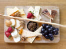 Online Mixology Class - Bubbly Cocktails to Toast the New Year: cheese and fruit charcuterie board