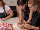 Cooking Class - The Art of Handmade Dim Sum: chef Rita teaching a lesson on dim sum making