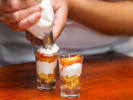 Cooking Class - A Twist on Southern Comfort: peaches and cream cornbread trifle