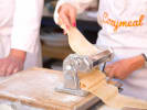 Cooking Class - Handmade Primo Pasta in Downtown Dallas: chef crafting fresh pasta from scratch