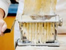 Cooking Class - Fundamentals of Handmade Pasta in Mid-City Area: chef cutting fettuccine pasta