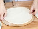 Cooking Class - Vegan Pizza Creations in San Francisco: chef handling pizza dough