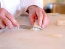 Cooking Class - Asian Street Food Culture: chef harold slicing scallops