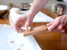 Cooking Class - Gourmet Fares of Sicily & Puglia in Manhattan: chef making cavatelli pasta